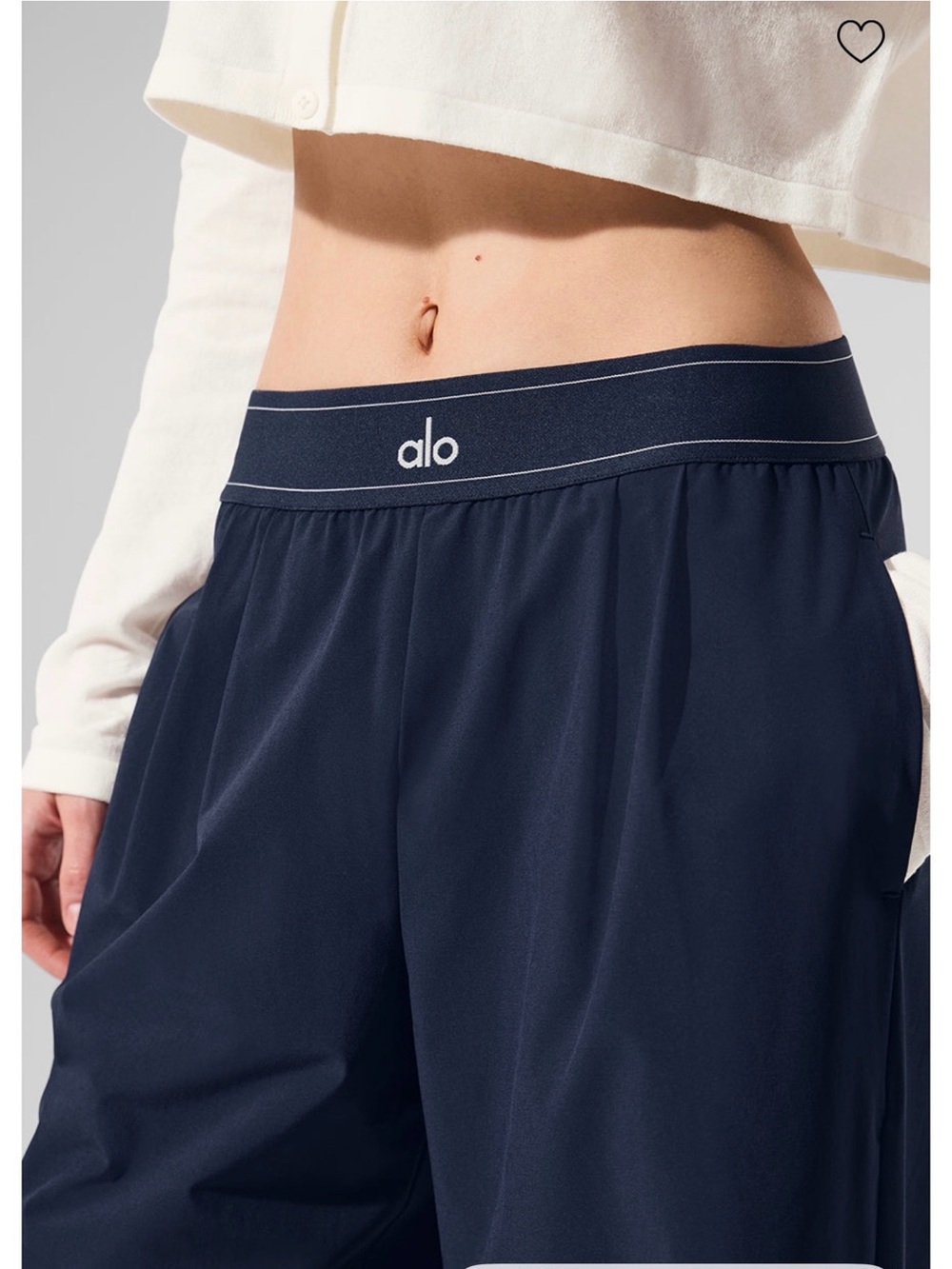 ALO Suit Up Trouser (Regular) Navy